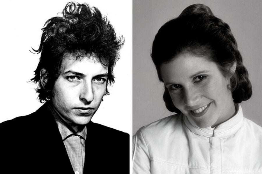 The hilarious moment Bob Dylan called Carrie Fisher for advice