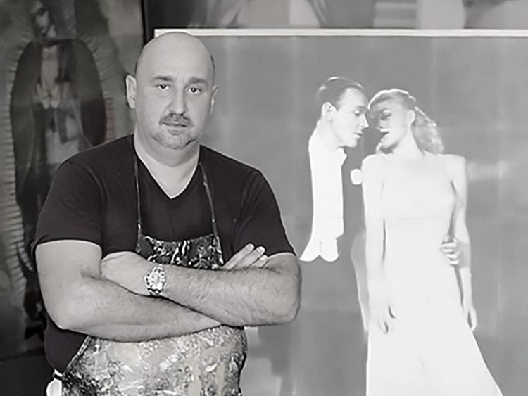 The father of the iArt movement, Alejandro Vigilante
