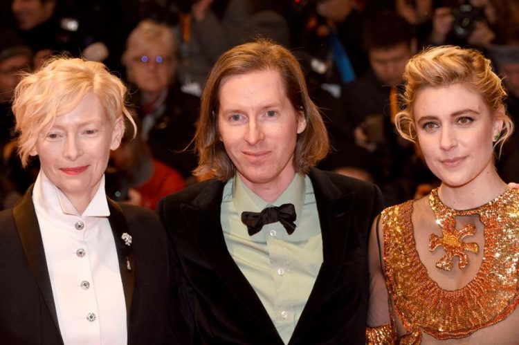 Tilda Swinton, Wes Anderson and Greta Gerwig