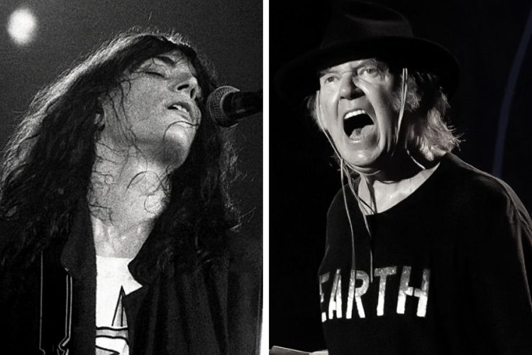 Watch Patti Smith join Neil Young to perform 'Helpless'
