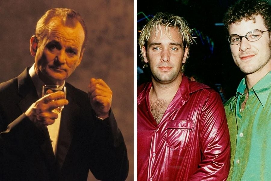 Bill Murray met Trey Parker Matt Stone