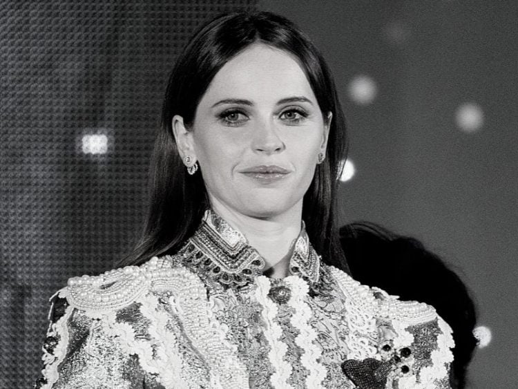Felicity Jones is "not interested" in films without women