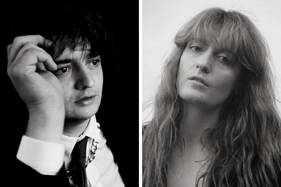 Pete Doherty & Florence Welch cover Johnny Cash song