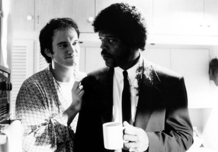 Quentin Tarantino Samuel Jackson Pulp Fiction