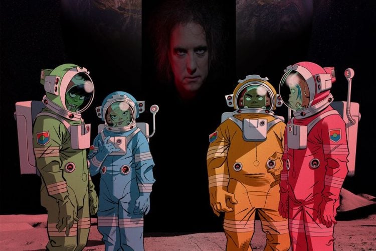 The Cure's Robert Smith joins Gorillaz live on stage in London