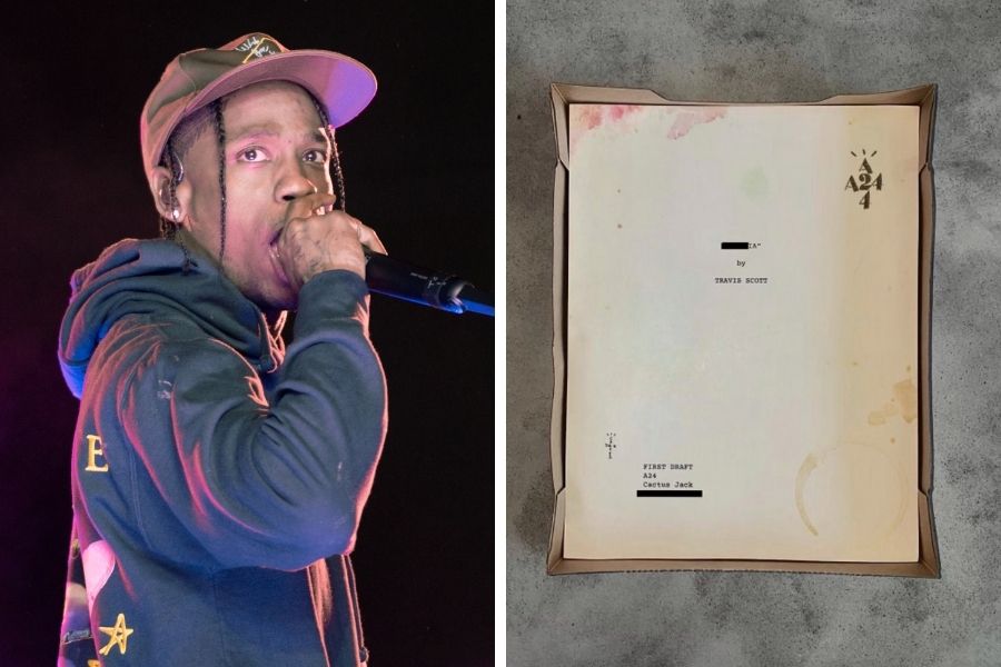 Travis Scott in collaboration with A24 film for new album