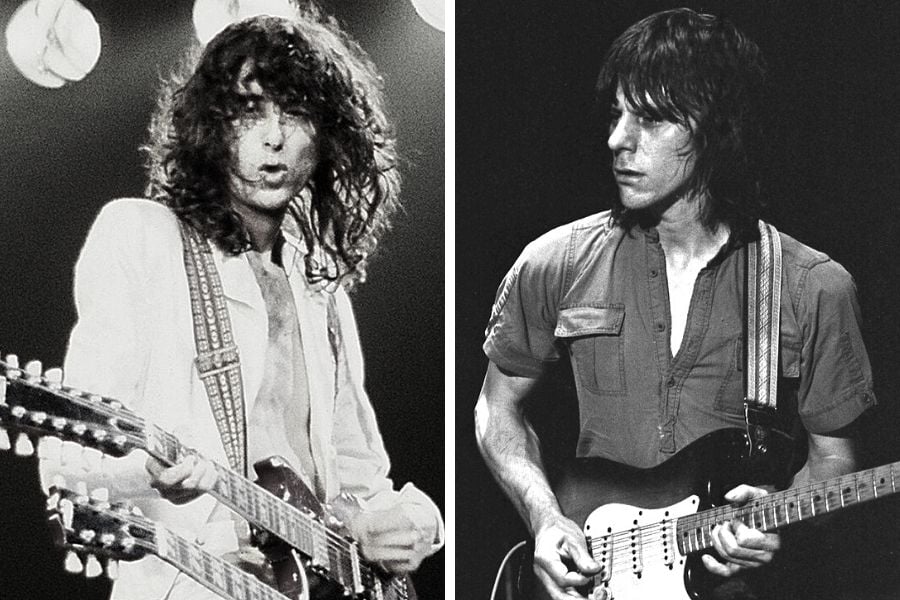When Jeff Beck and Jimmy Page traded guitars