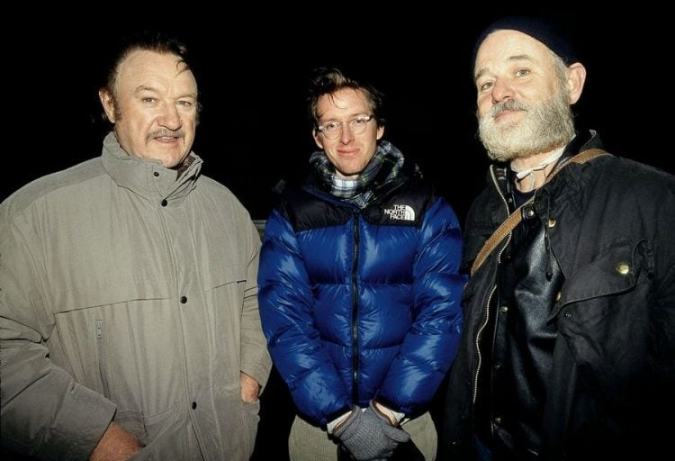 Gene Hackman and Wes Anderson