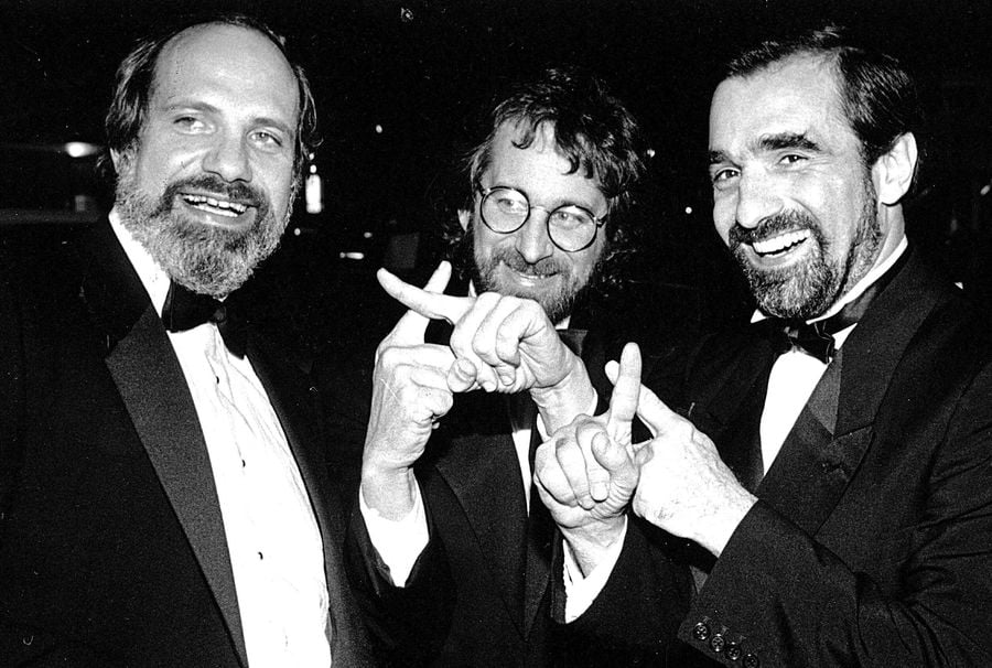 Brian DePalma, Steven Spielberg and Martin Scorsese