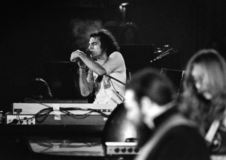 Donald Fagen of Steely Dan live in Los Angeles July 1974