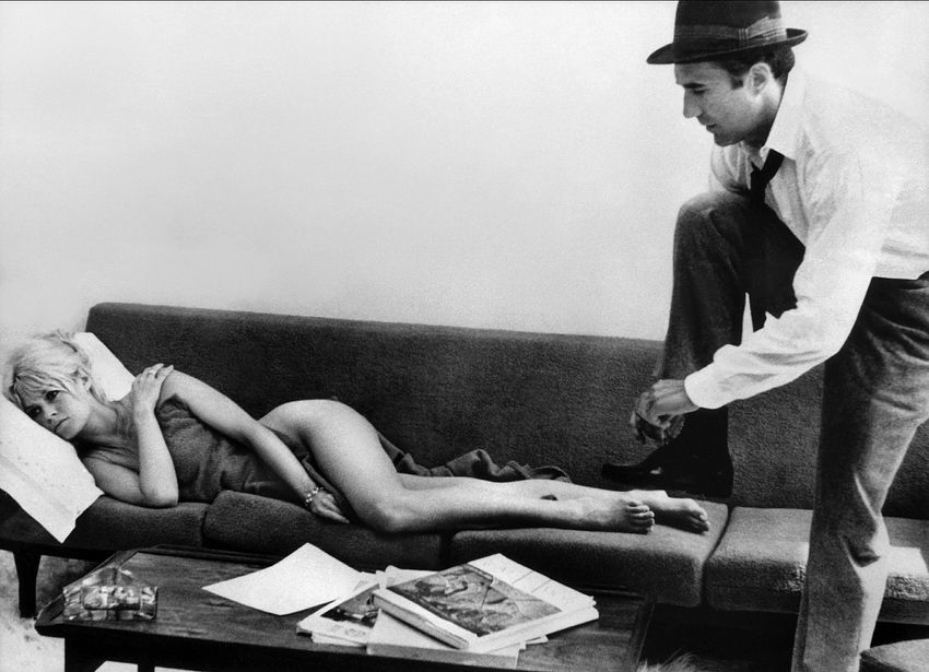 Le mepris / Contempt / 1963 Real Jean Luc Godard Brigitte Bardot Michel Piccoli