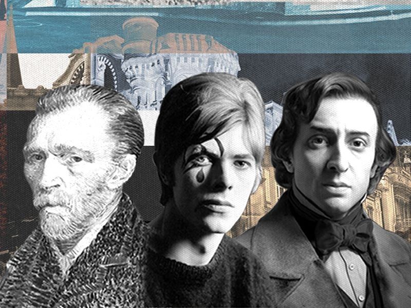 The French mansion touched by Van Gogh, Chopin, and David Bowie