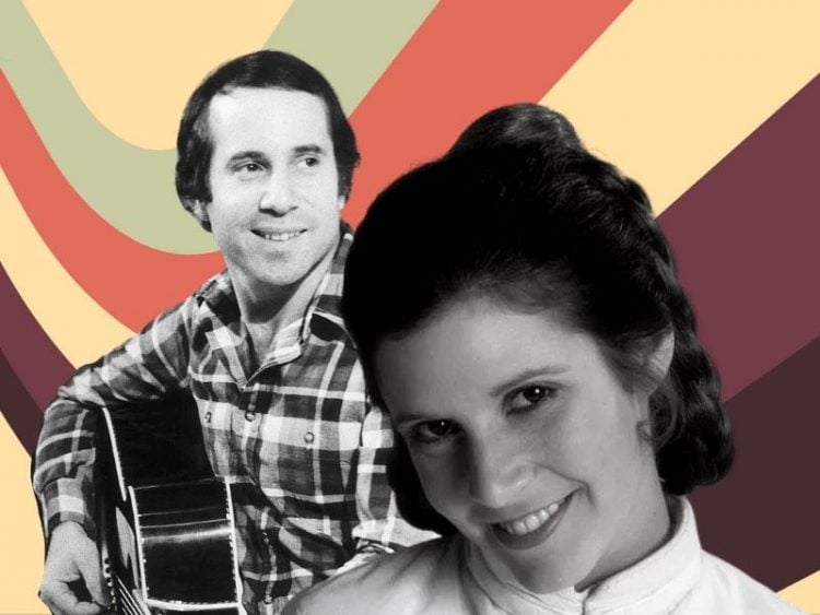 The tumultuous tale of Paul Simon’s wedding to Carrie Fisher