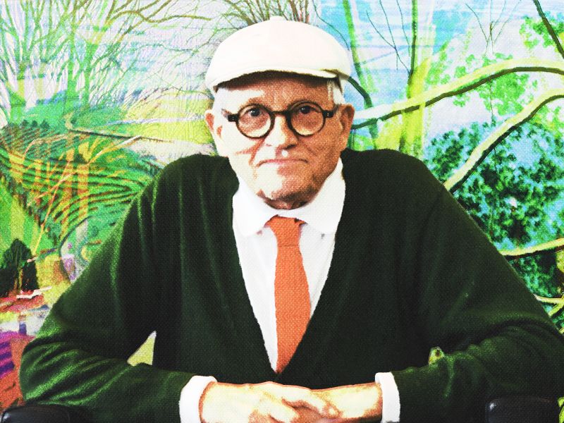 Travel around Yorkshire following the natural beauty of David Hockney's paintings
