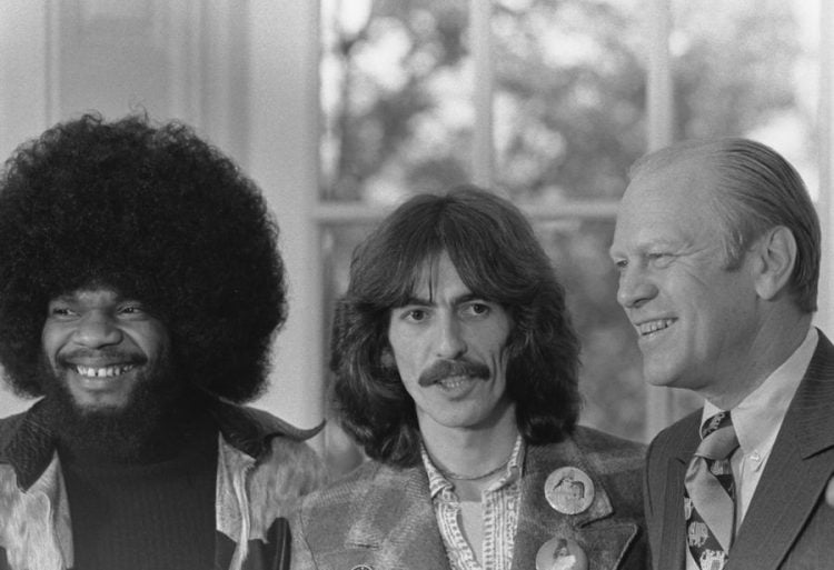 When George Harrison met the president