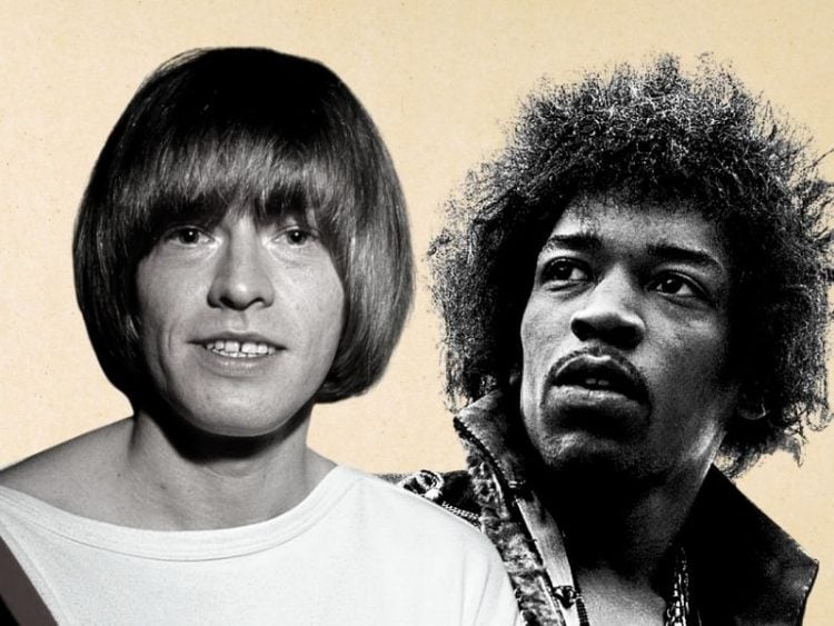 Brian Jones' hilarious reaction to watching Jimi Hendrix's first performance in England