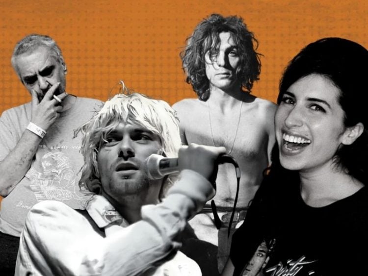 Daniel Johnston Kurt Cobain Syd Barrett Amy Winehouse