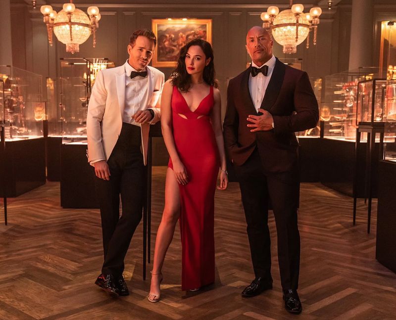 Dwayne Johnson says ‘Red Notice’ is Netflix's "biggest" film