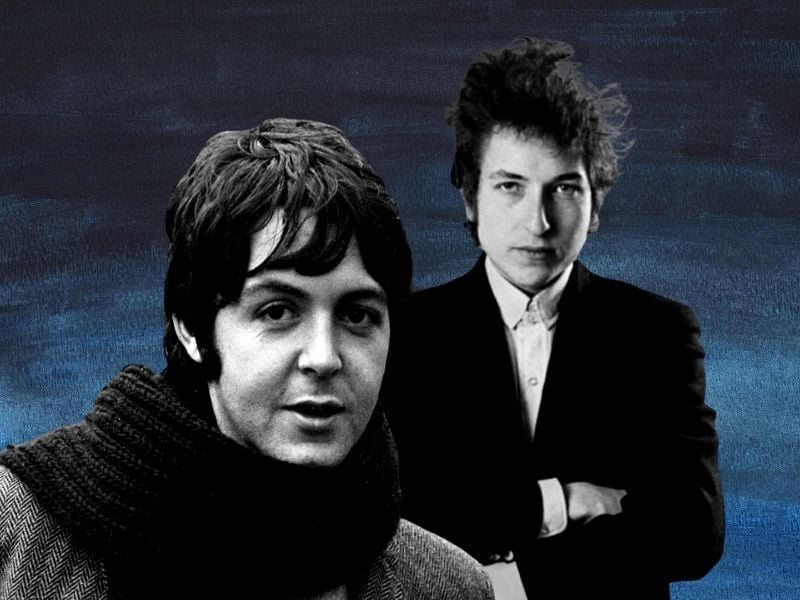 Paul McCartney Bob Dylan