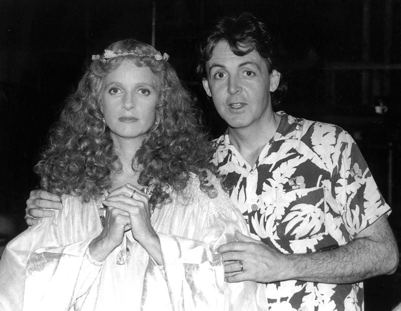 Paul McCartney and Linda McCartney