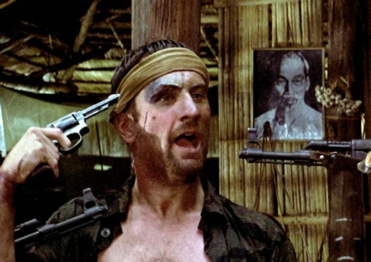 Robert De Niro insisted that a live round was used during 'The Deer Hunter' Russian roulette scene