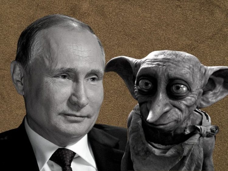 Vladimir Putin tried to sue Warner over likeness to Dobby