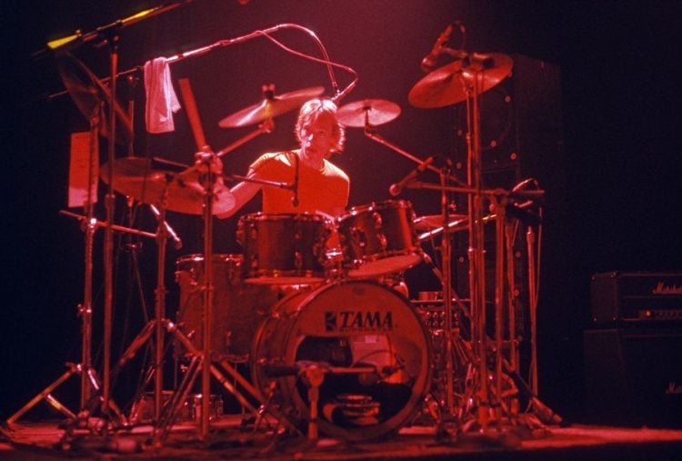 Watch Stewart Copeland's percussion brigade in The Police song 'Wrapped Around Your Finger'