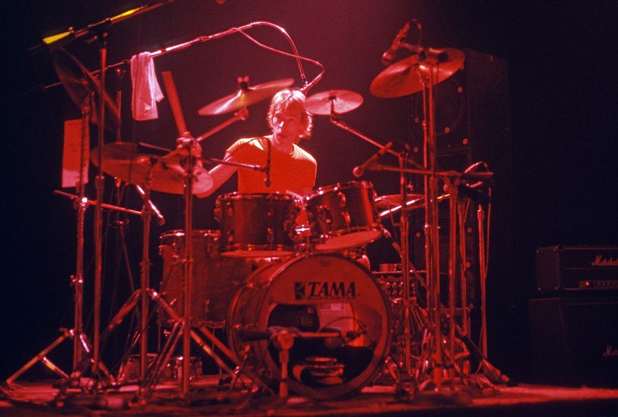 Watch Stewart Copeland's percussion brigade in The Police song 'Wrapped Around Your Finger'