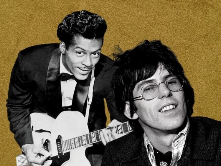 When Chuck Berry punched Keith Richards in the face