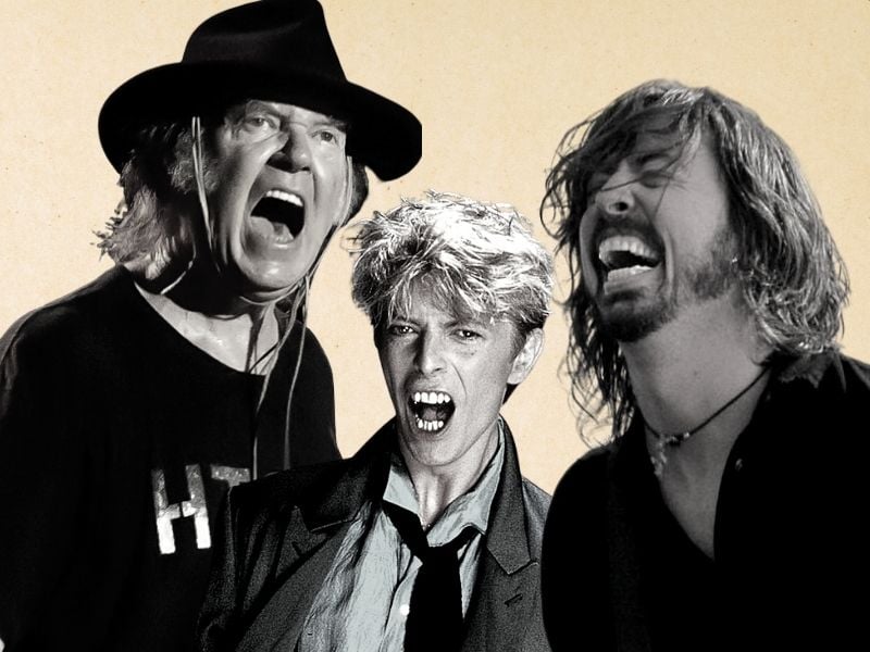 When David Bowie and Dave Grohl covered a classic Neil Young song