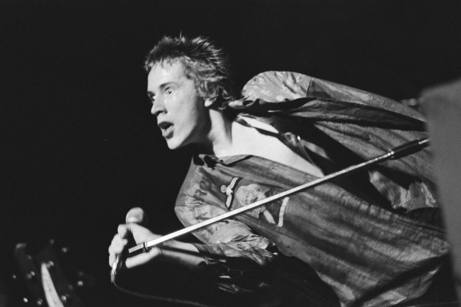 English Punk Rock group the Sex Pistols at Paradiso, January 6, 1977