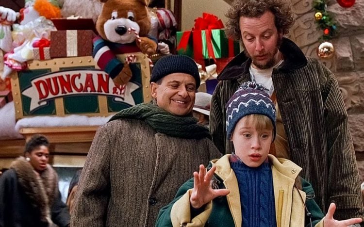 Macaulay Culkin , Joe Pesci and Daniel Stern