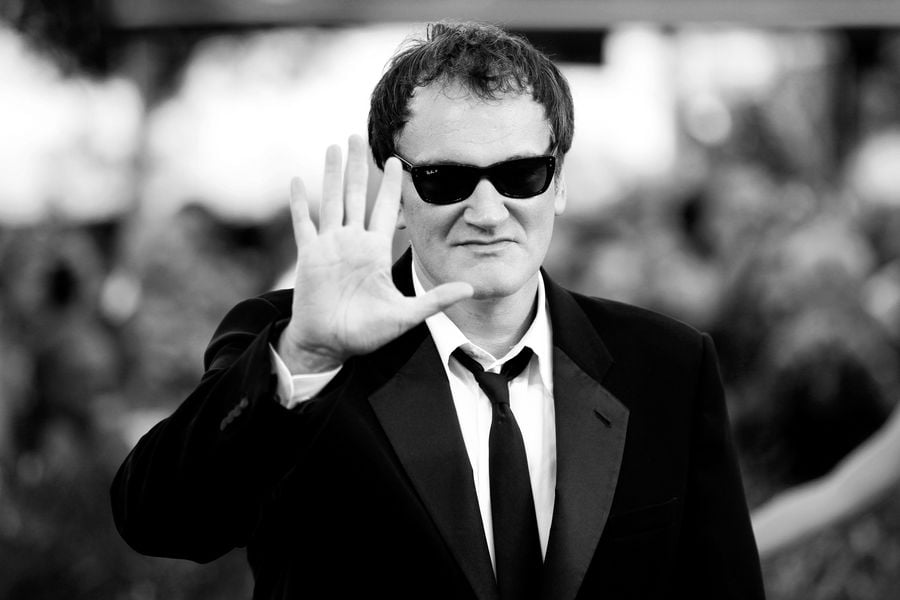 Quentin Tarantino was bitten on the nipple by a taxi driver