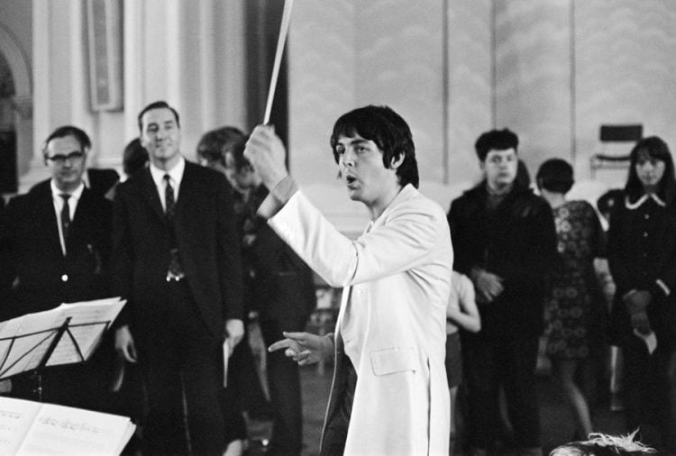 The full-band Beatles song that only features Paul McCartney
