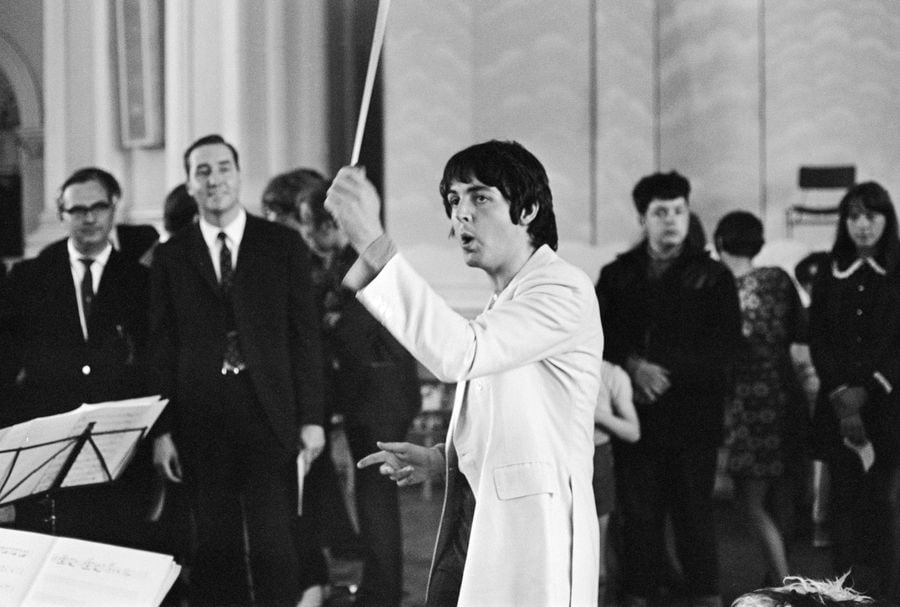 The full-band Beatles song that only features Paul McCartney
