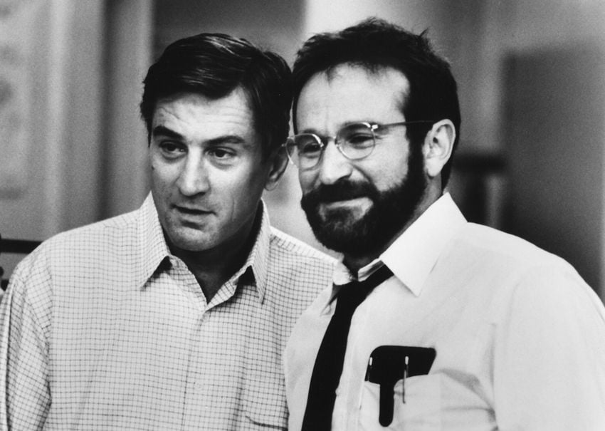 The moment when Robin Williams broke Robert De Niro's nose