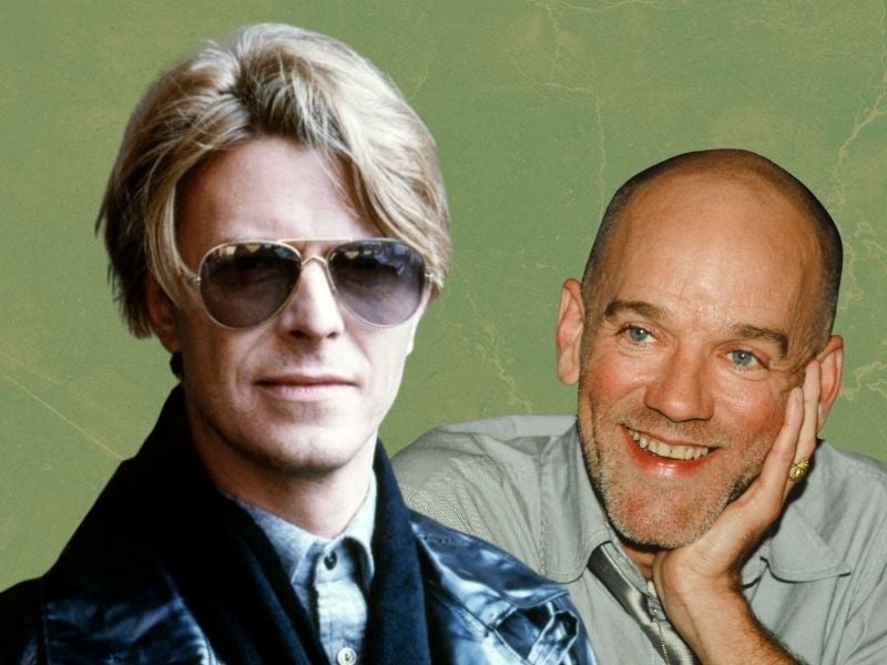 When R.E.M. first met David Bowie