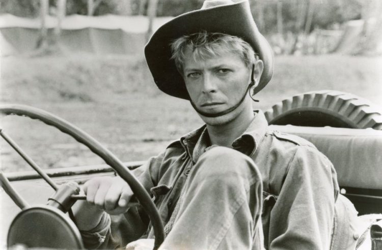 David Bowie in (C) Universal Pictures film, Merry Christmas, Mr. Lawrence (1963)