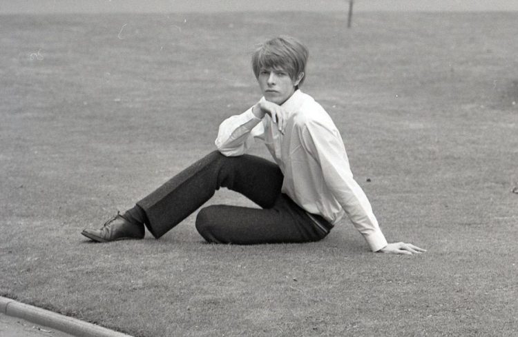 David Bowie in Paddington, London in 1968