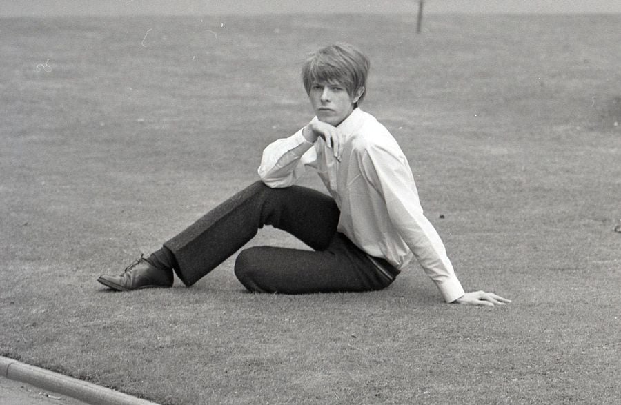 David Bowie in Paddington, London in 1968