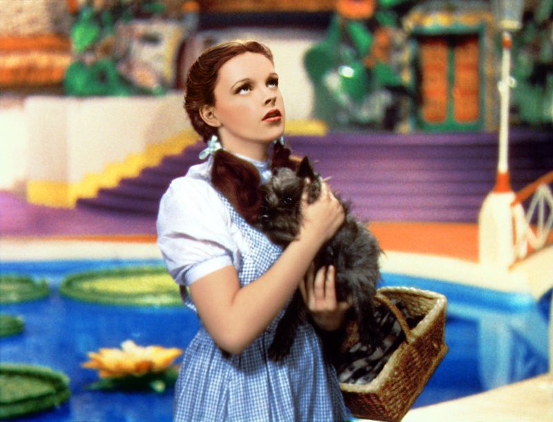 GARLAND,TOTO, THE WIZARD OF OZ, 1939