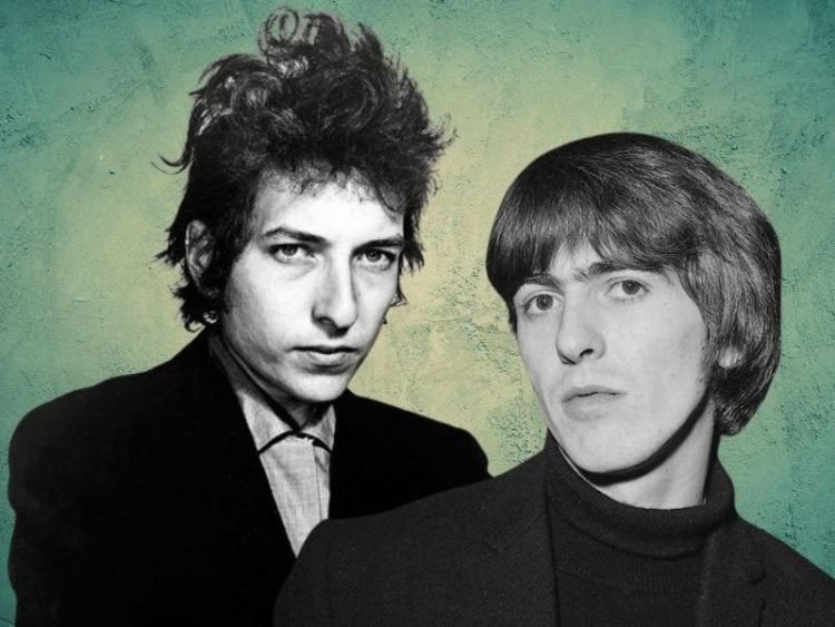 George Harrison's memories of visiting Bob Dylan at Woodstock