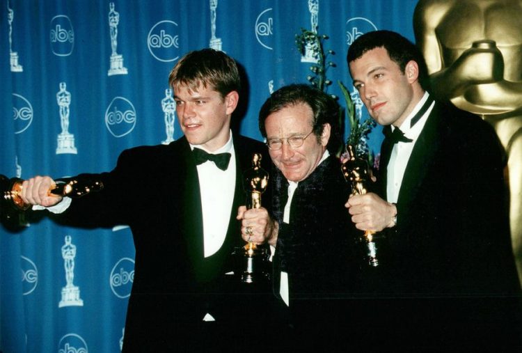Matt damon, Robin Williams, Ben Affleck,