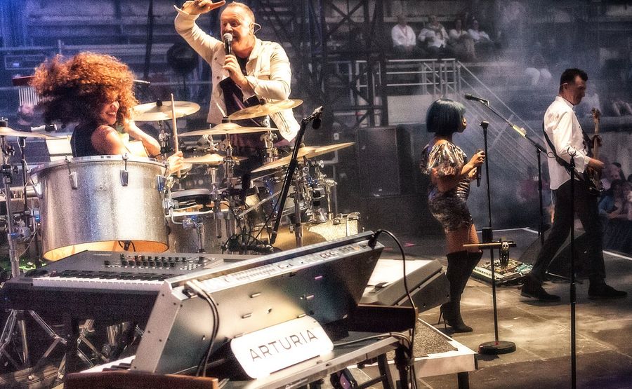 Simple Minds record a live favourite 'Act Of Love' for the first time