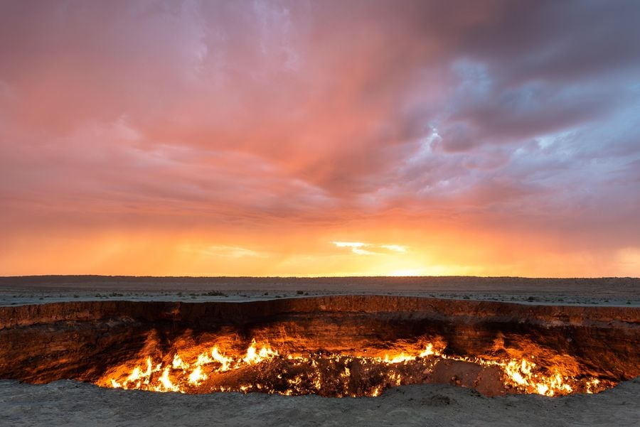 Turkmenistan Darvaza Gas Crater