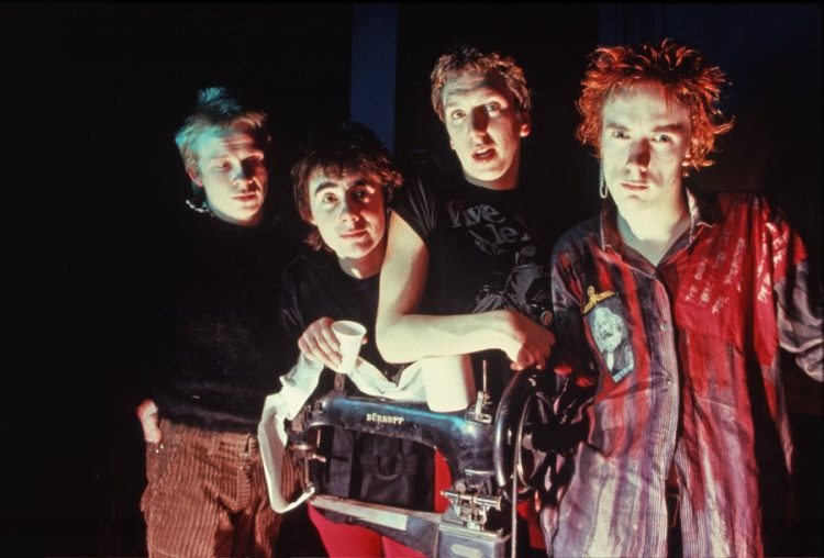 A timeline detailing the final year of the Sex Pistols
