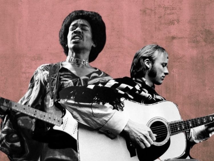 Jimi Hendrix Stephen Stills (1)