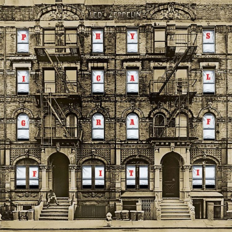 Led Zeppelin created the artwork for 'Physical Graffiti'