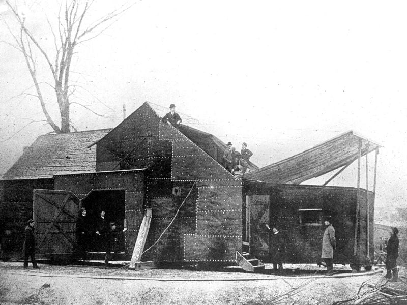 The Black Maria: America's first film studio