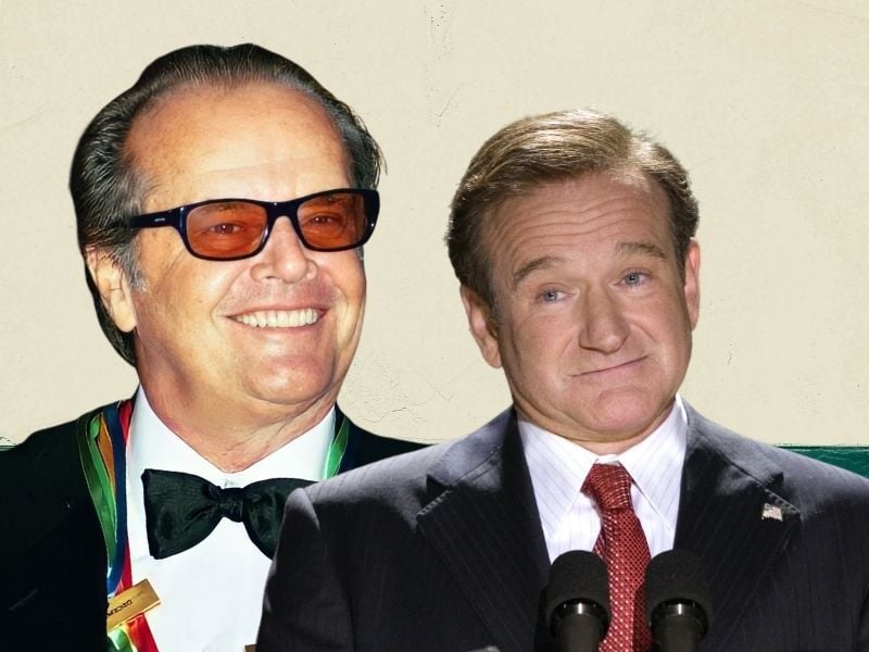 The story of how Robin Williams saved a stoned Jack Nicholson